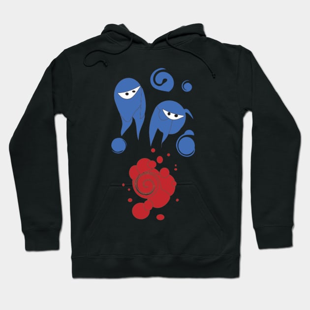 1 little 2 little 3 little ninjas Hoodie by BRed_BT